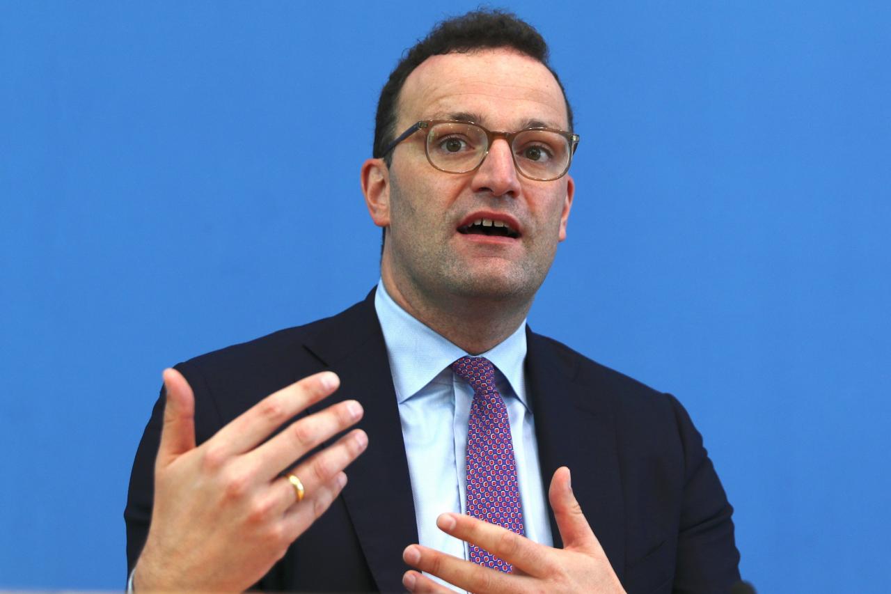 ALEMANIA. Jens Spahn, ministro de Sanidad: “La situación en España me preocupa”