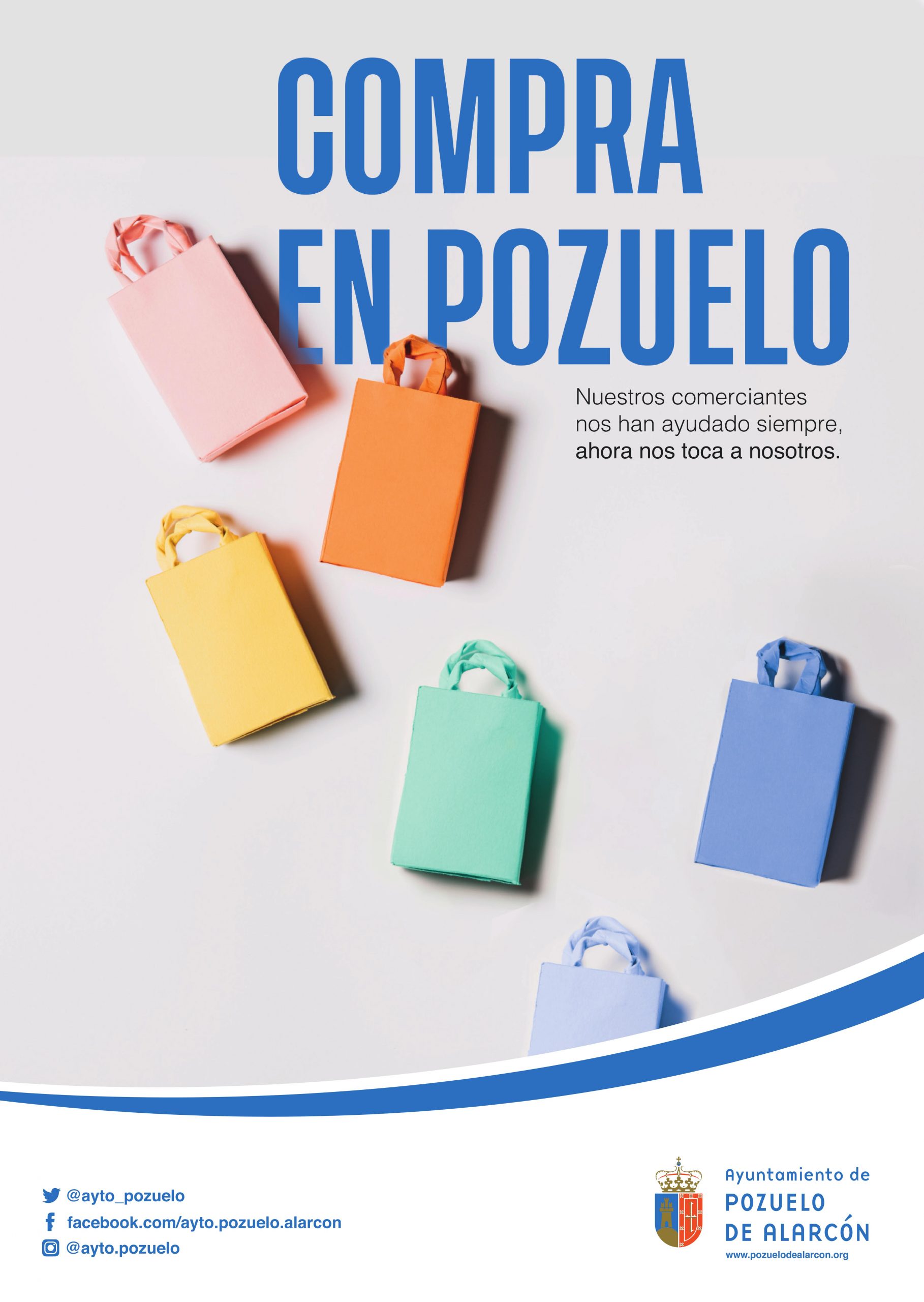 POZUELO DE ALARCÓN. El Ayuntamiento pone en marcha una campaña para apoyar al comercio local