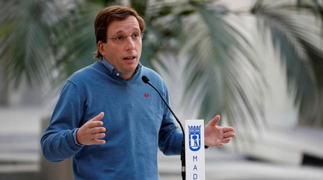 Almeida asegura que un navarro tiene “el doble de posibilidades” de contagiarse que un madrileño