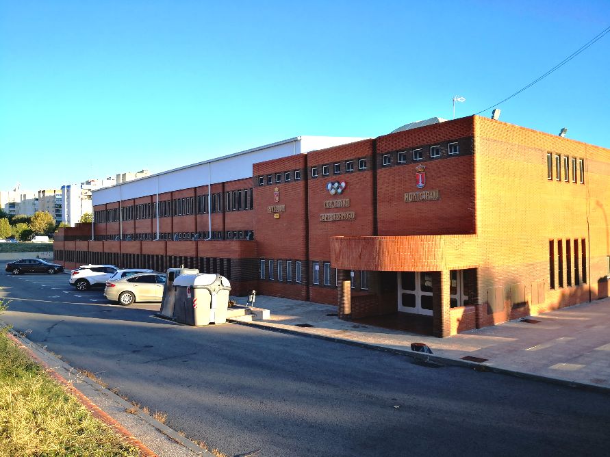 HUMANES DE MADRID. Hoy comienzan los test masivos de antígenos en el Pabellón Polideportivo Campohermoso