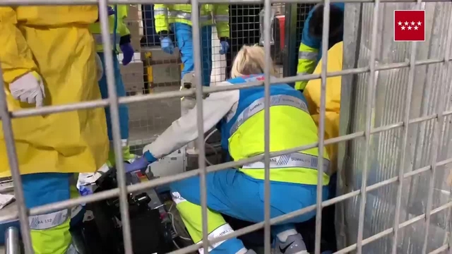 ALCALÁ DE HENARES. Muere un trabajador aplastado por un montacargas