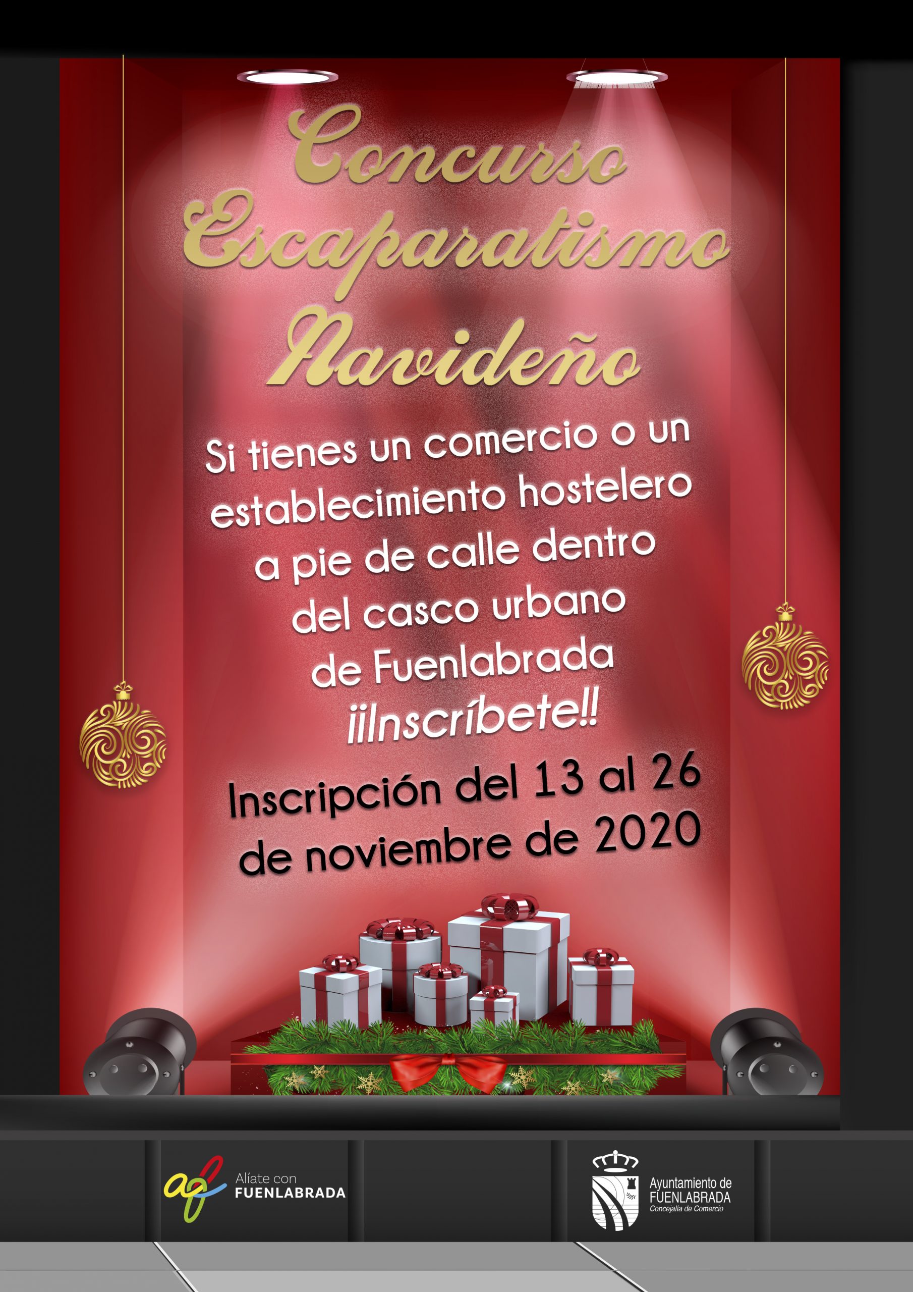 FUENLABRADA. El Ayuntamiento organiza el I Concurso de Escaparatismo Navideño