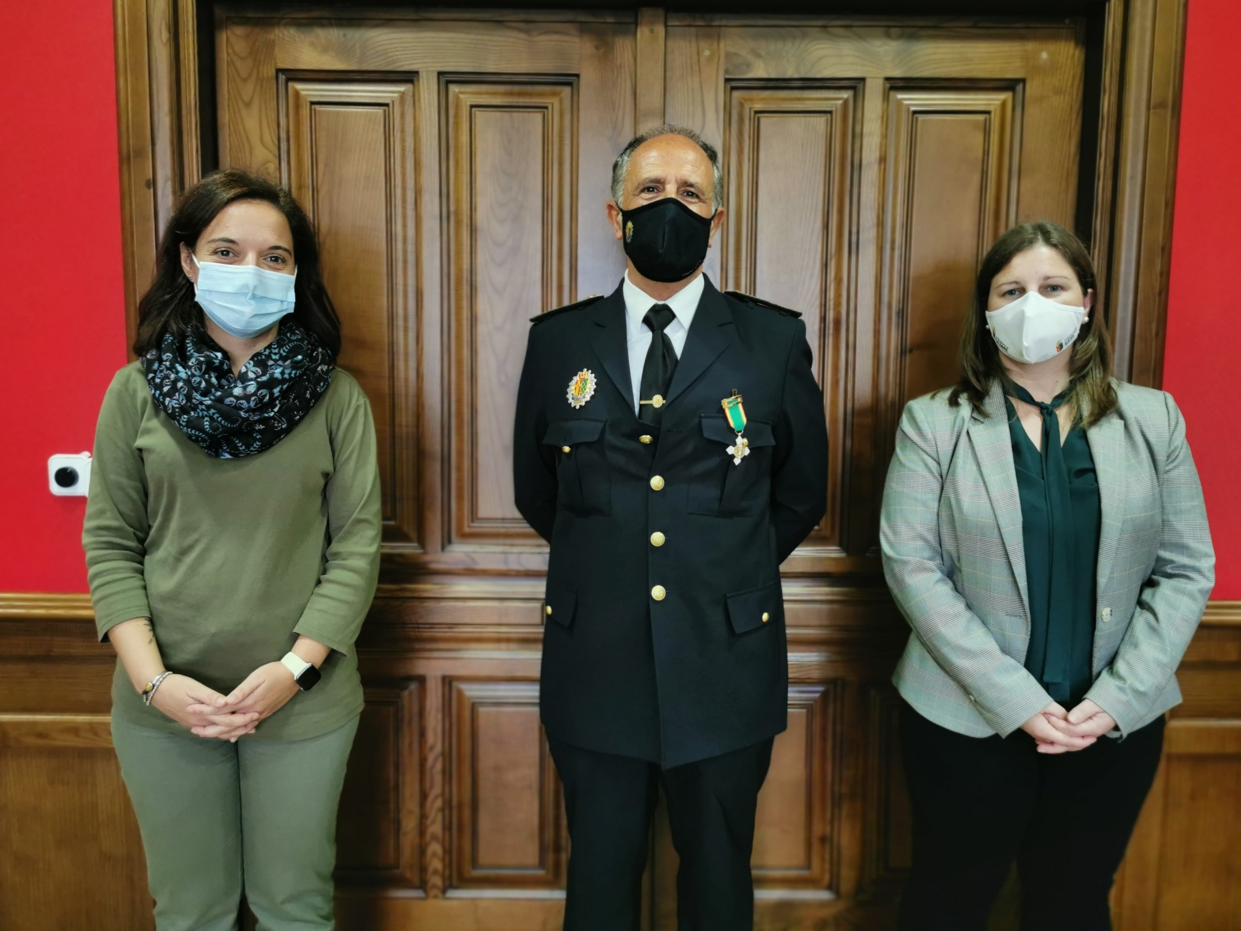 GETAFE. El jefe de la Policía Local recibe la cruz al mérito policial