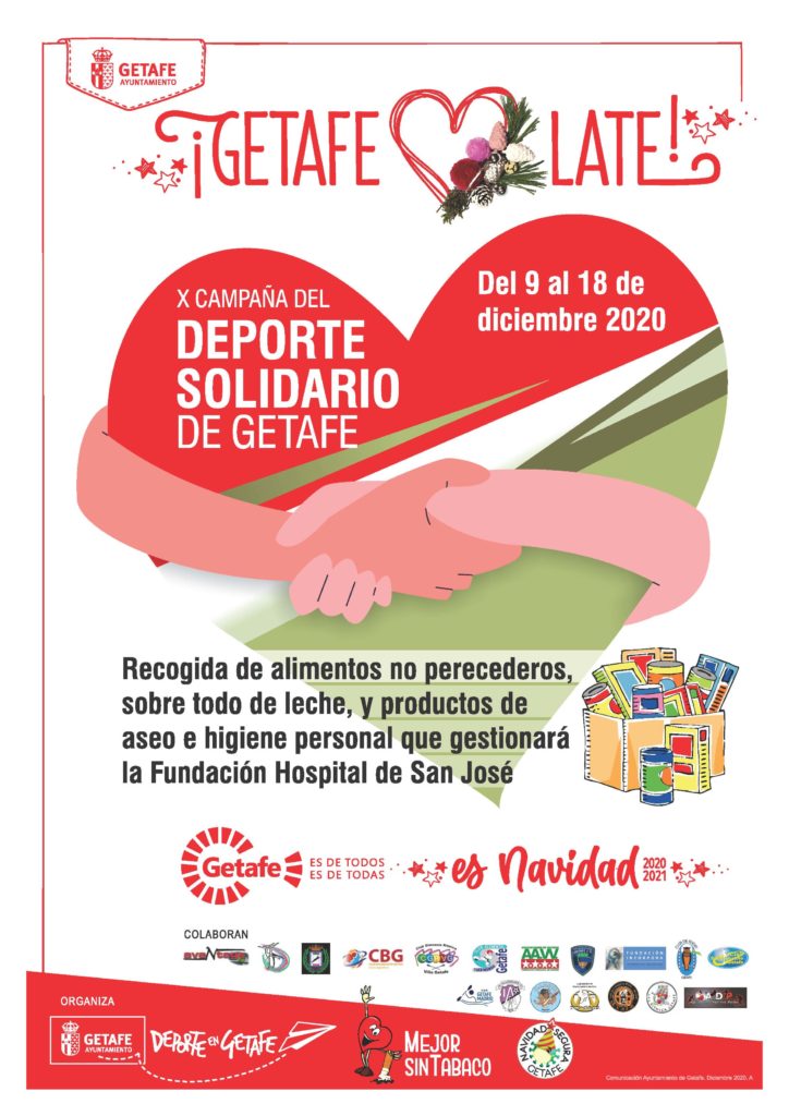 GETAFE. El Ayuntamiento pone en marcha la X Campaña del Deporte Solidario