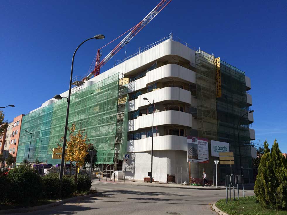 GETAFE. Muy avanzadas las viviendas públicas que se están construyendo en El Rosón