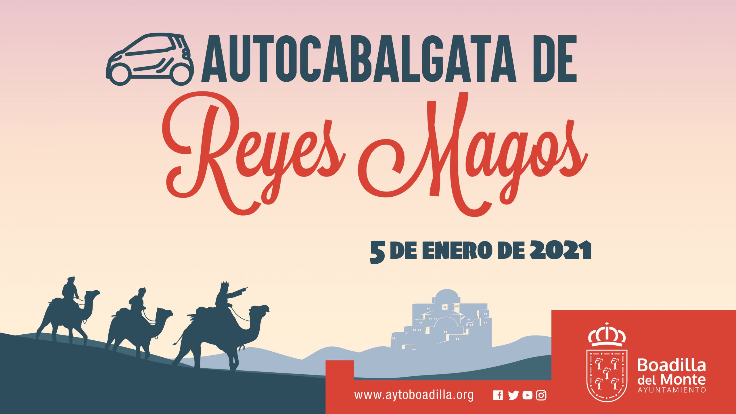BOADILLA DEL MONTE. Entre el 28 y el 30 de diciembre los vecinos podrán obtener sus entradas para la Autocabalgata de los Reyes Magos
