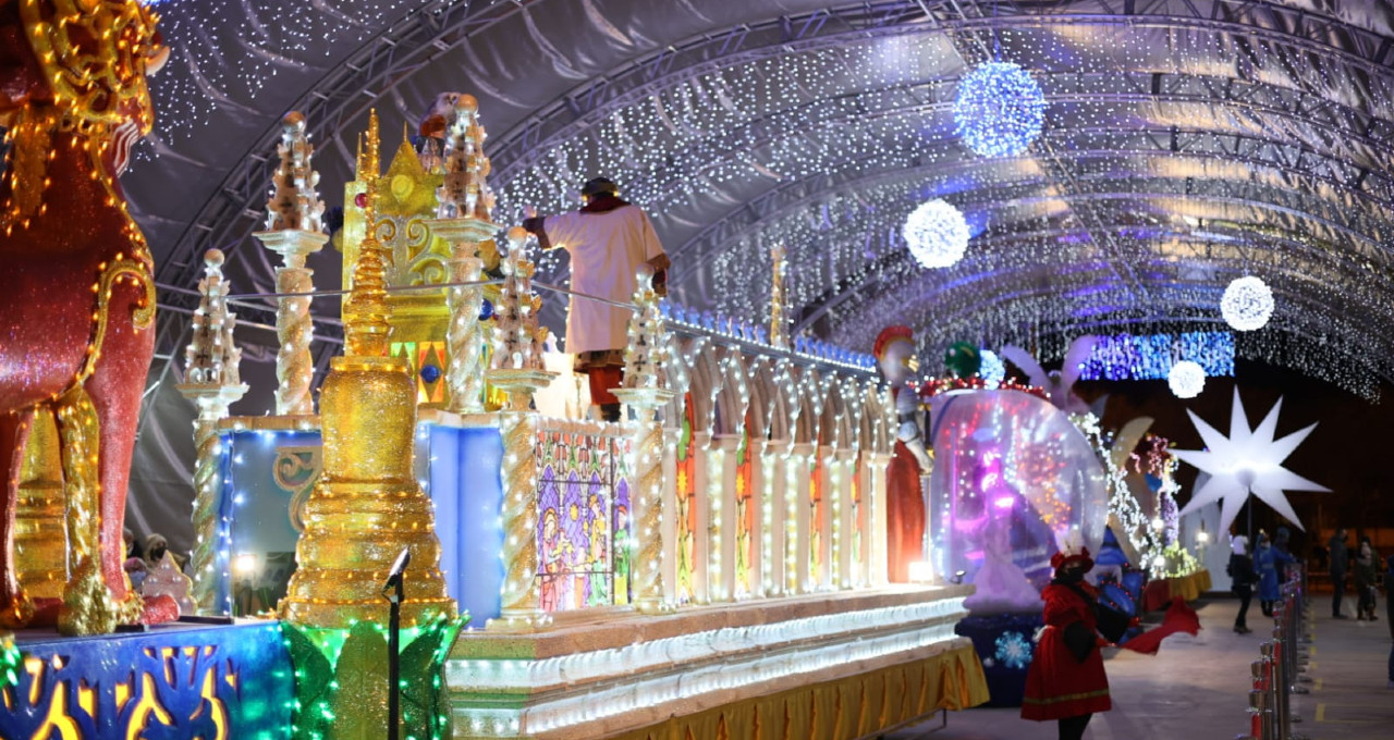 FUENLABRADA. Más de 12.000 personas han visitado ya la gran Cabalgata de Reyes estática de la ciudad