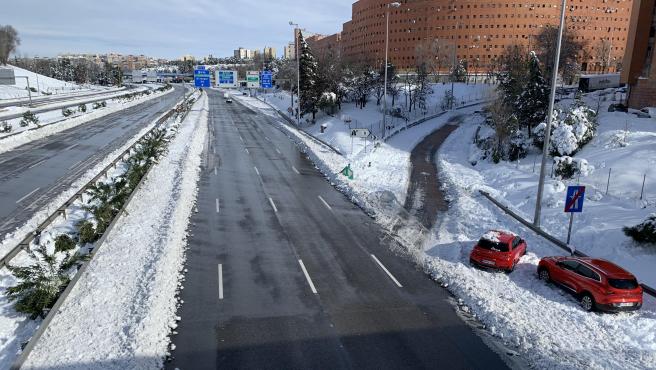 La M-30 ya tiene carriles habilitados en ambos sentidos y las principales arterias se están desbloqueando