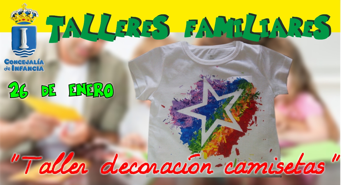 HUMANES DE MADRID. La Concejalía de Infancia organiza un taller familiar gratuito de customización de camisetas