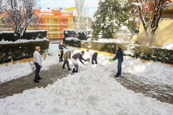 El Tribunal Supremo establece que los vecinos madrileños no tienen la obligación de limpiar la nieve de sus calles