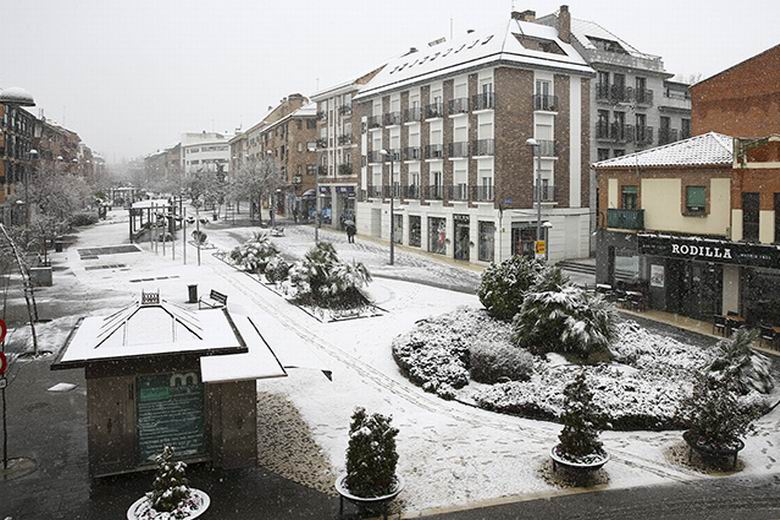 LAS ROZAS. El Ayuntamiento recuerda a los vecinos que tienen sal de deshielo a su disposición ante nevadas o heladas