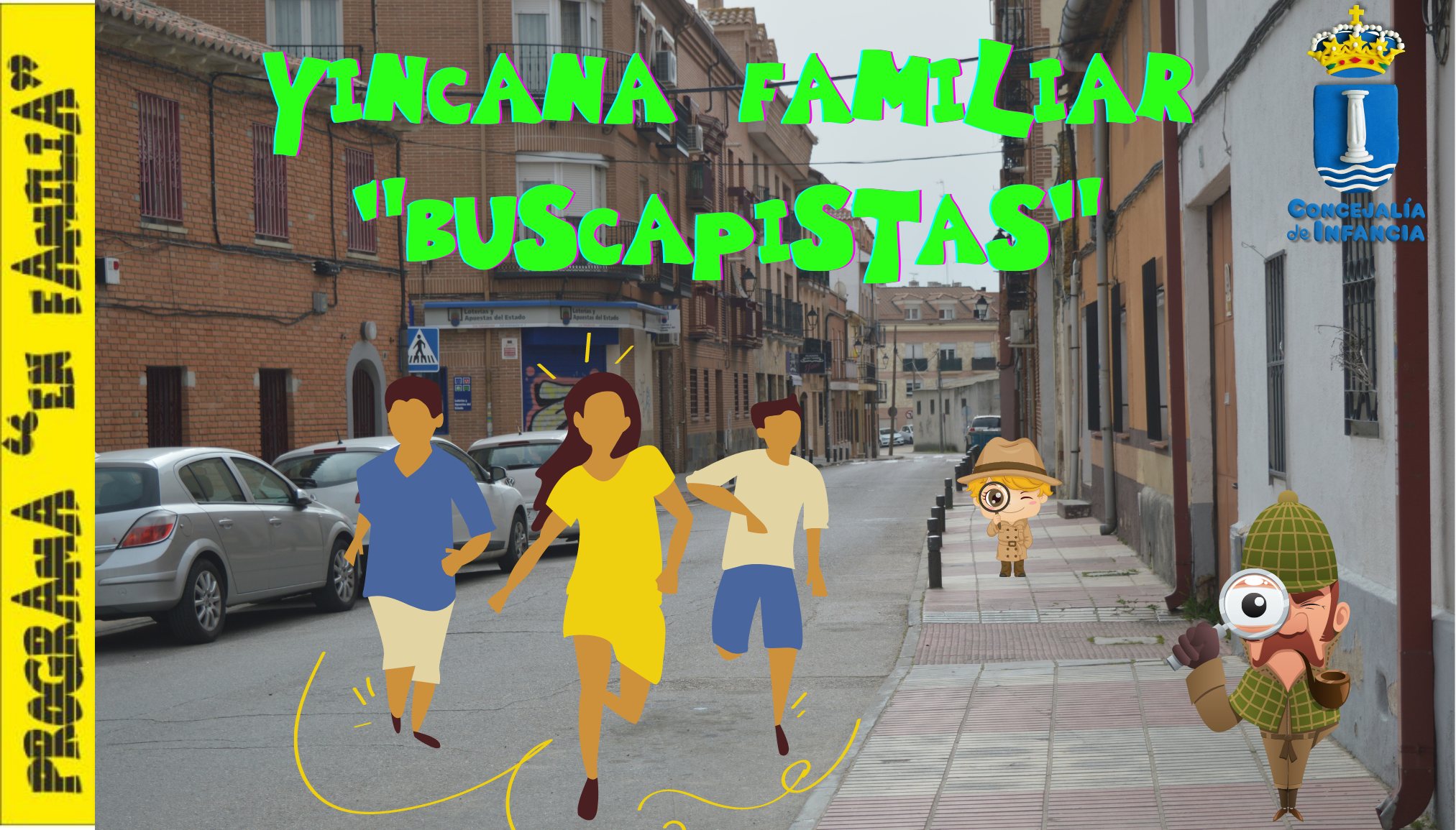 HUMANES DE MADRID. La Concejalía de Infancia organiza una yincana urbana familiar