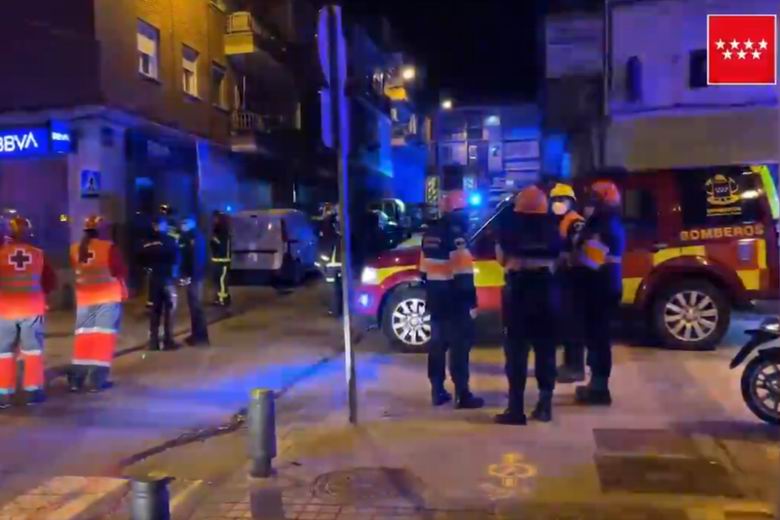 LEGANÉS. Ocho personas heridas leves tras el incendio de una vivienda