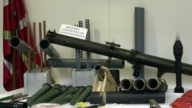 El Gobierno destruirá hoy casi 1.400 armas de ETA y el GRAPO en un acto simbólico que presidirá Pedro Sánchez