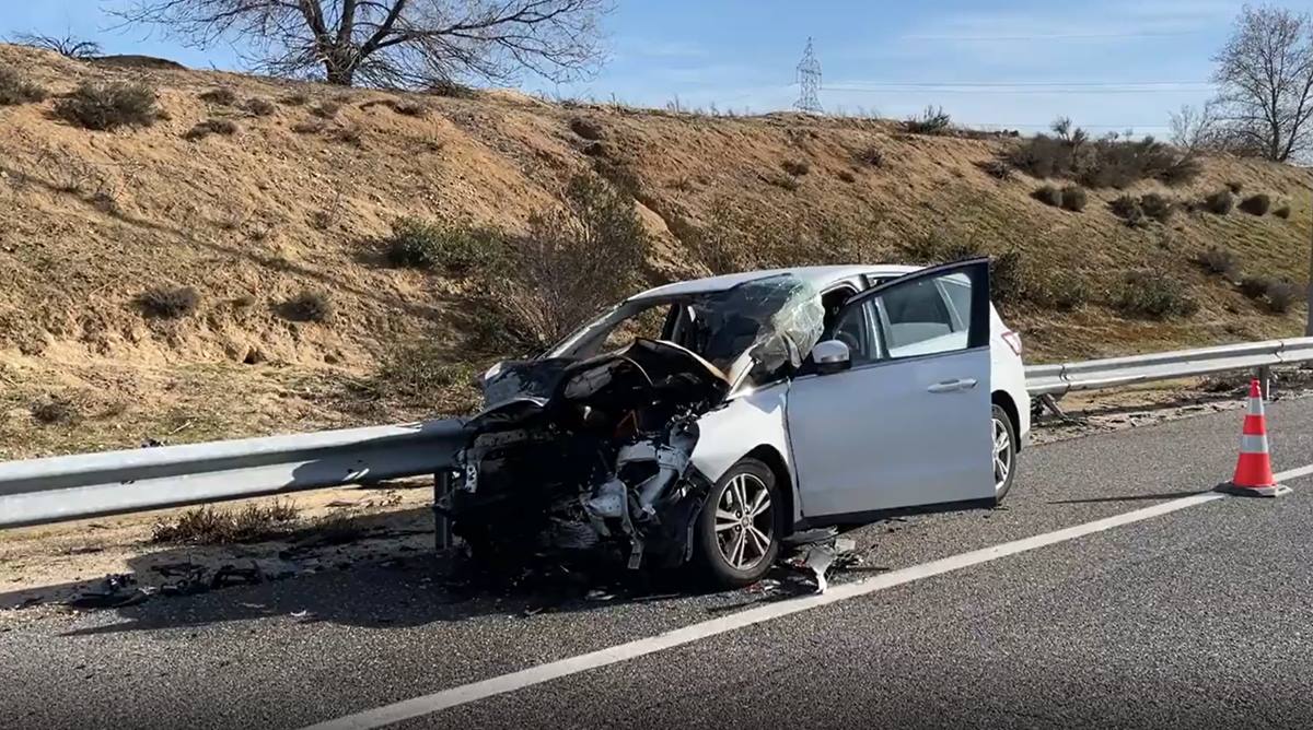 FUENLABRADA. Fallece un hombre tras quedarse parado sin gasolina en el carril izquierdo de la R-5 y ser embestido por otro vehículo