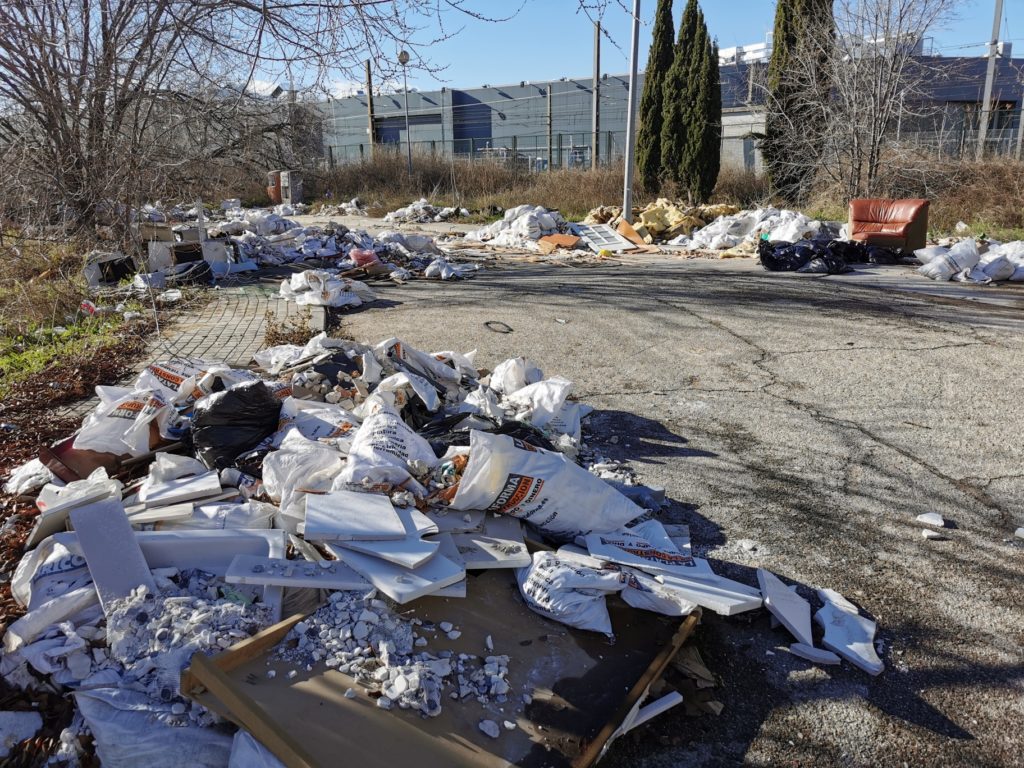 GETAFE. El Ayuntamiento lleva a cabo mejoras en los polígonos industriales de Los Ángeles y Las Mezquitas