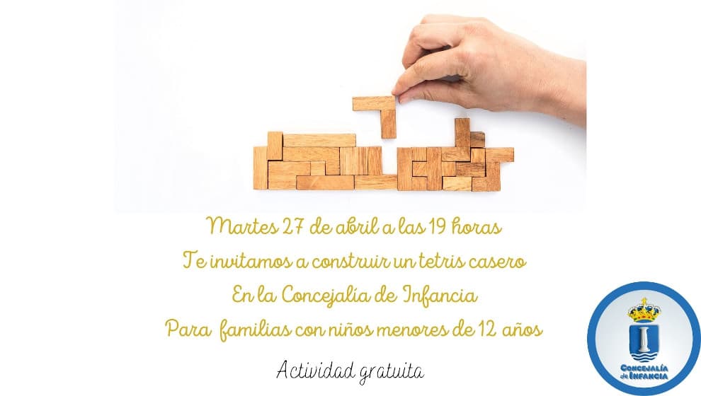 HUMANES DE MADRID. La Concejalía de Infancia organiza un tetris casero para familias con niños menores de 12 años