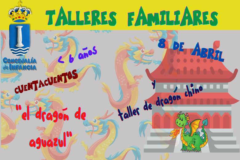 HUMANES DE MADRID. La Concejalía de Infancia organiza actividades sobre dragones, para familias con hijos menores de 6 años