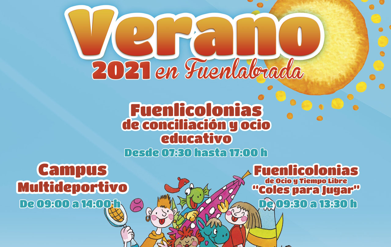 FUENLABRADA. Las inscripciones a las Fuenlicolonias y al Campus deportivo de verano podrán realizarse en la web municipal  a partir del 10 de mayo