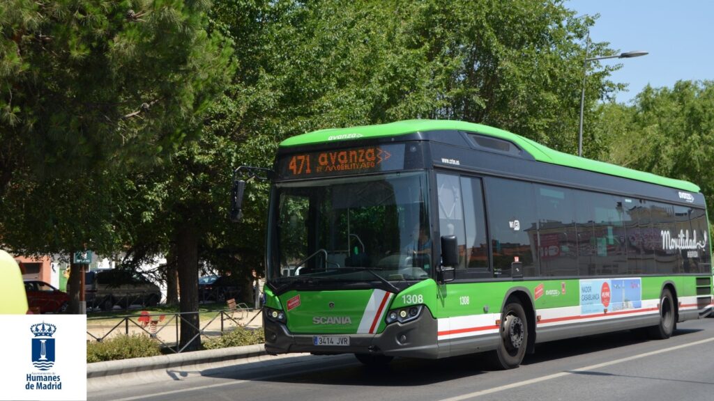 HUMANES DE MADRID. Comienzan las obras de mejora de las paradas de autobús interurbanas subvencionadas por la Comunidad de Madrid