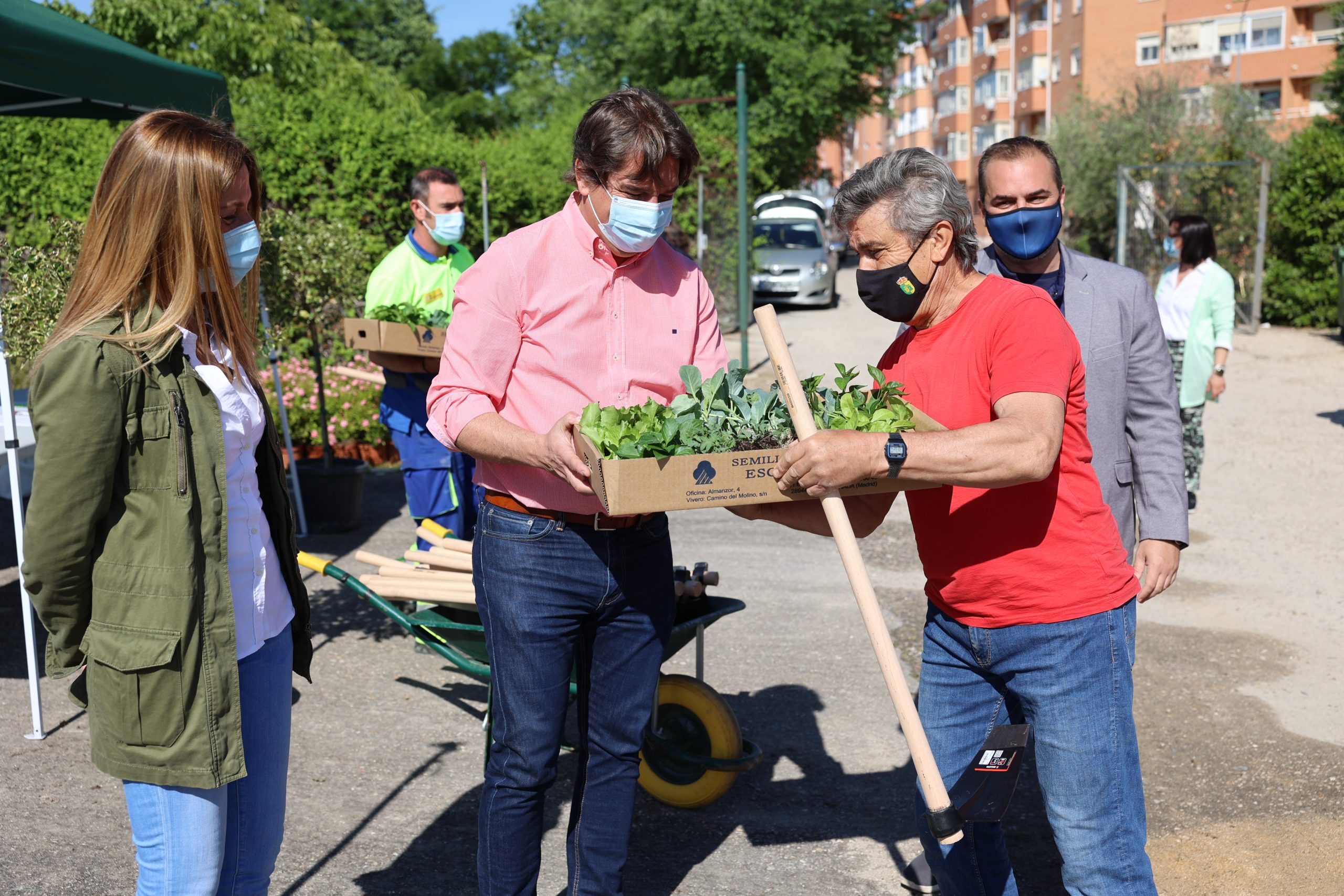 FUENLABRADA. La localidad reactiva los huertos urbanos municipales para mayores