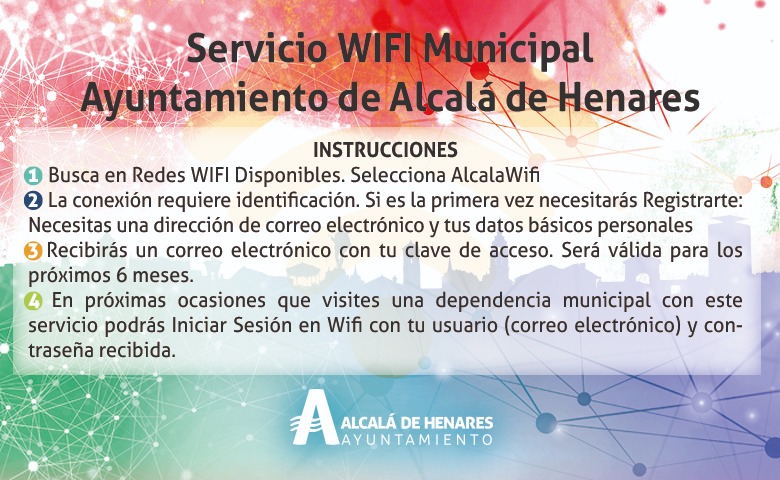 ALCALÁ DE HENARES. El Ayuntamiento despliega WiFi gratuito en estancias municipales de uso público