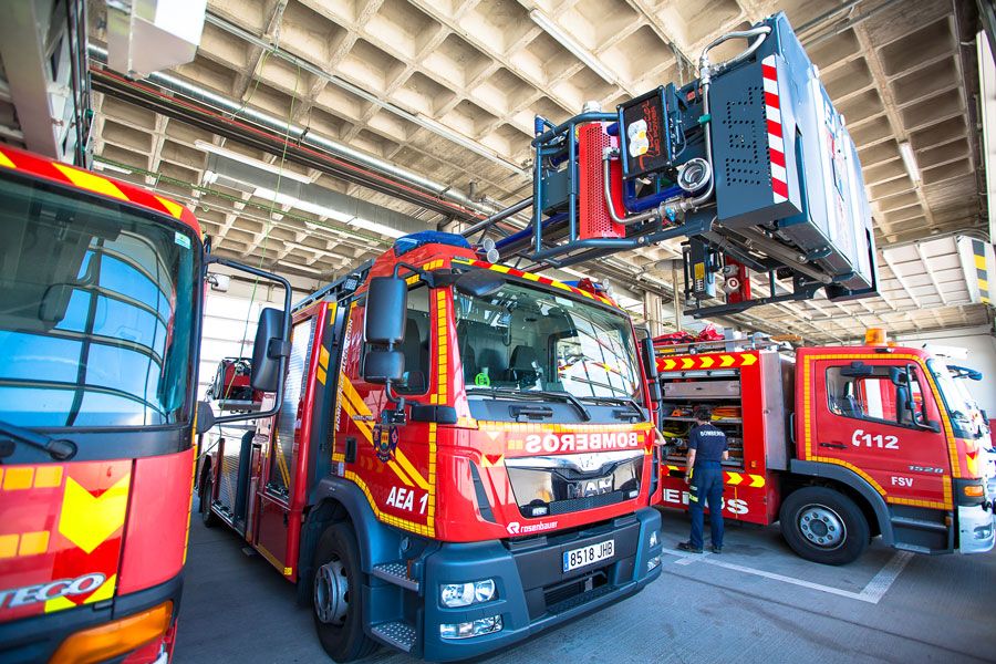ALCORCÓN. Cuatro nuevos efectivos se incorporan al Servicio de Bomberos del Ayuntamiento