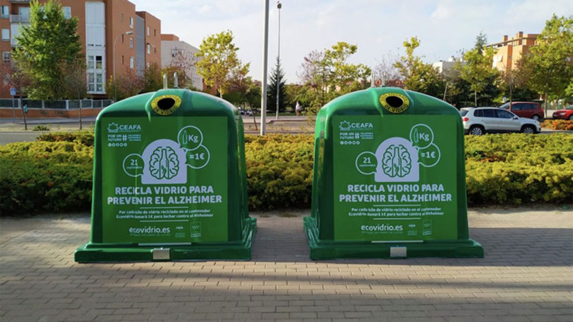 VILLAVICIOSA DE ODÓN. La localidad se suma a la campaña ‘Reciclo y reforesto’ promovida por Ecovidrio