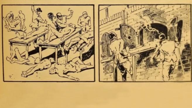 Encuentran la primera ilustración de las atrocidades nazis en un cómic de 1944