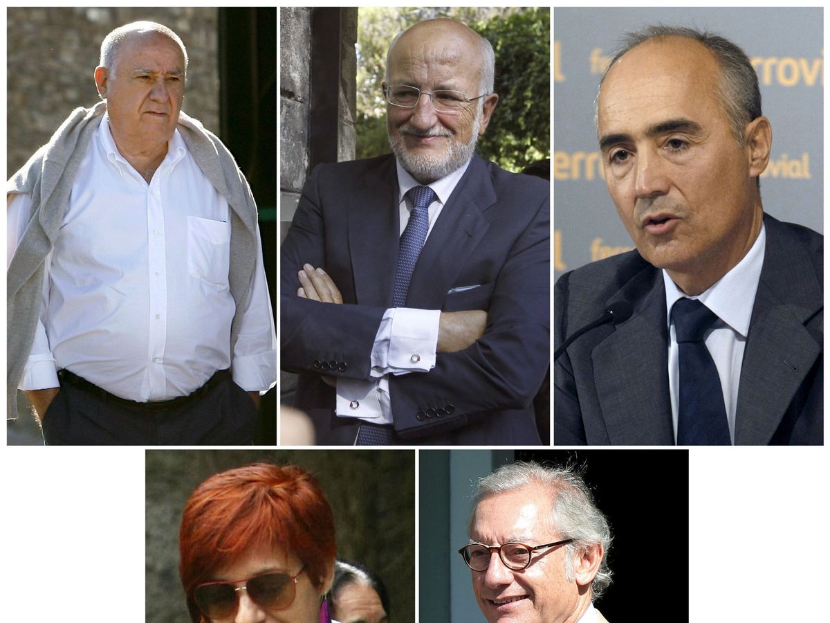Amancio Ortega y su hija se mantienen a la cabeza de la lista Forbes como mayores fortunas de España