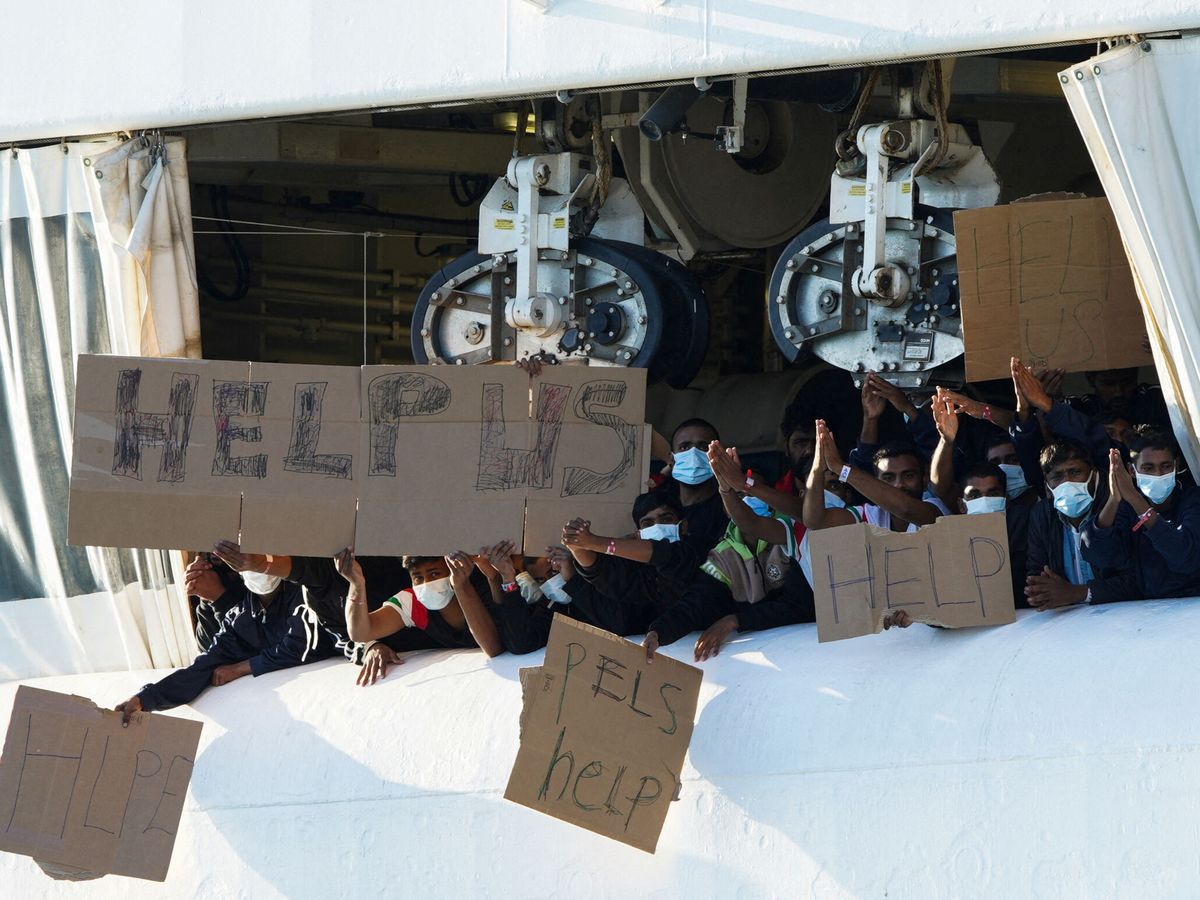 ITALIA. El país permite el desembarco de todos los inmigrantes del Geo Barents