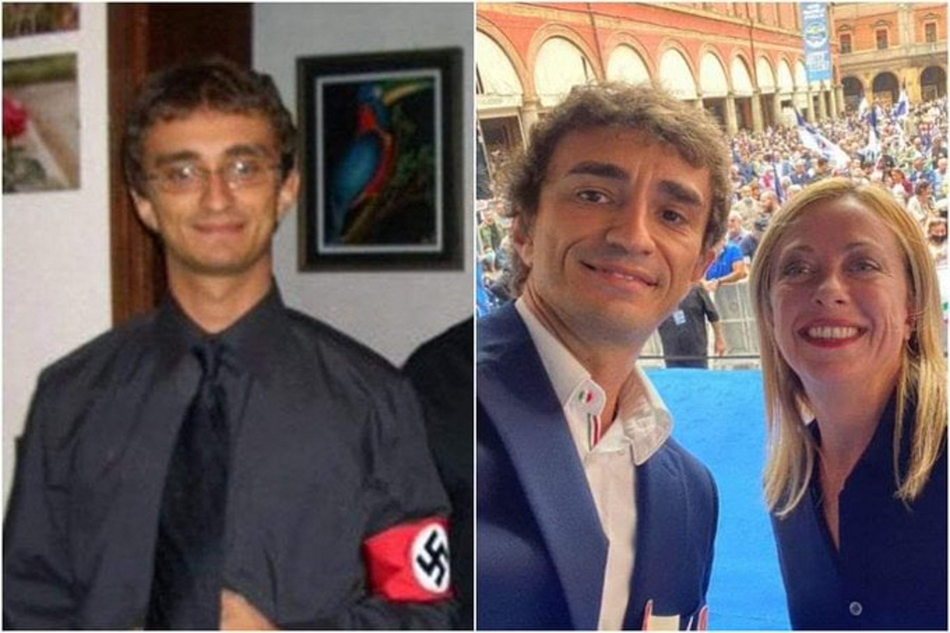 ITALIA. El viceministro de Infraestructura se ve envuelto en una polémica por una antigua foto portando un brazalete nazi