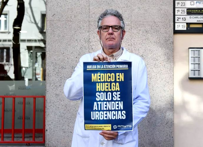 Los médicos de Amyts rechazan la oferta de Sanidad y retoman la huelga en Primaria