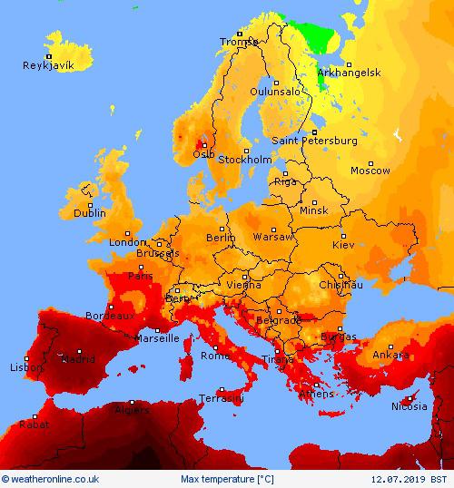 Europa, asfixiada bajo el calor infernal de las olas ‘Caronte’ y ‘Cancerbero’, llegará a los 49 grados